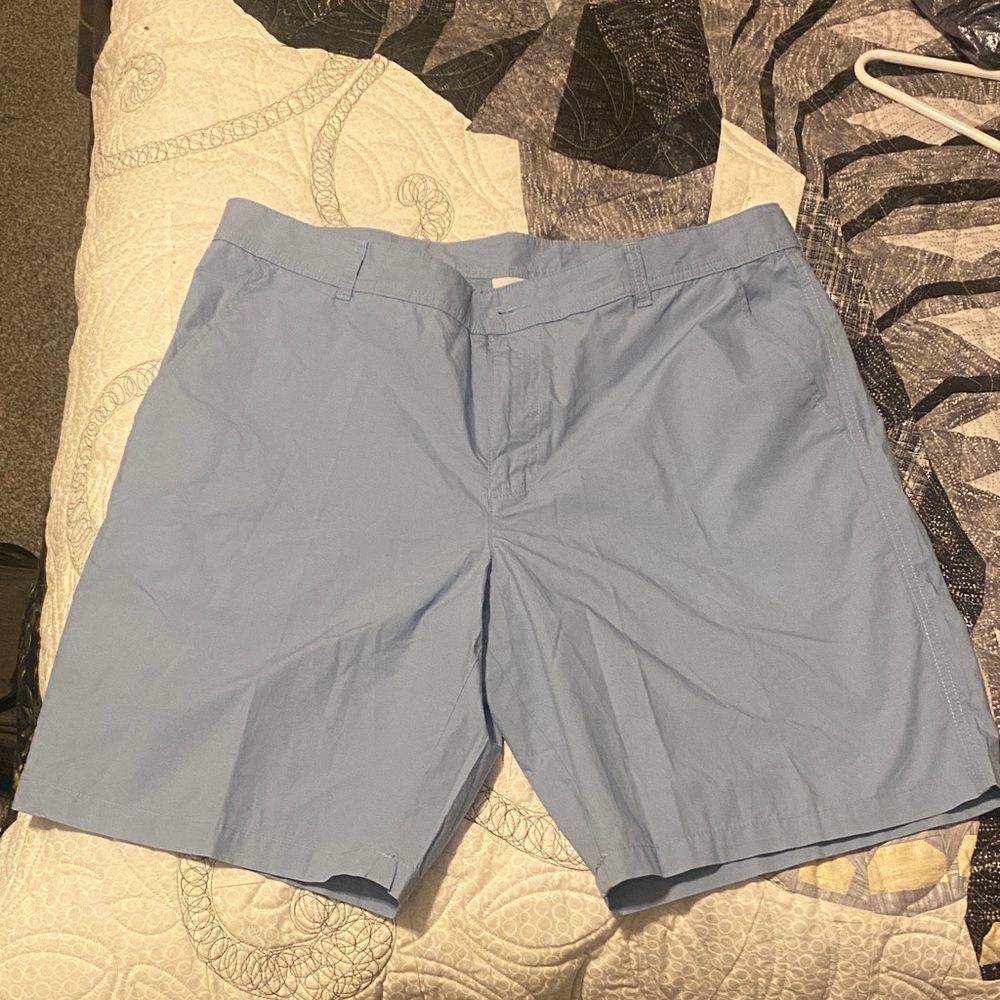 Men's Light Blue Columbia Shorts